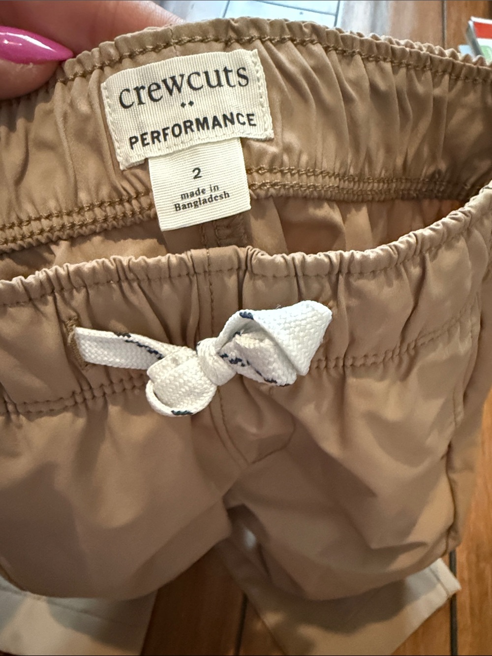 Jcrew Kids Tan Pull-On Chino Pants - Picture 2 of 4